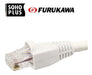 Kit 10 Un Cabo De Rede 5m Cat6 Furukawa Rj45 Branco Gigabit 2