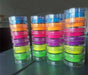 TS Fluorescent Neon Nail Art Powder Pigments Set 3