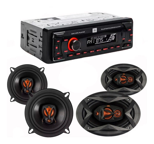 JBL Radio Para Auto + JBL Flex 5" + JBL Flex 6x9 Sin Instalar 0