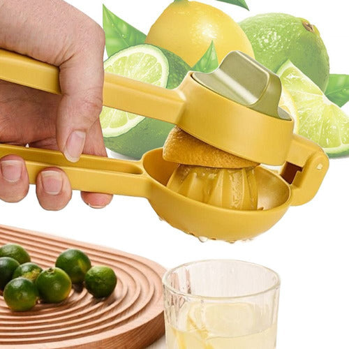 Exprimidor Dual Manual Jugo De Limon Naranja Fruta Diseño 4