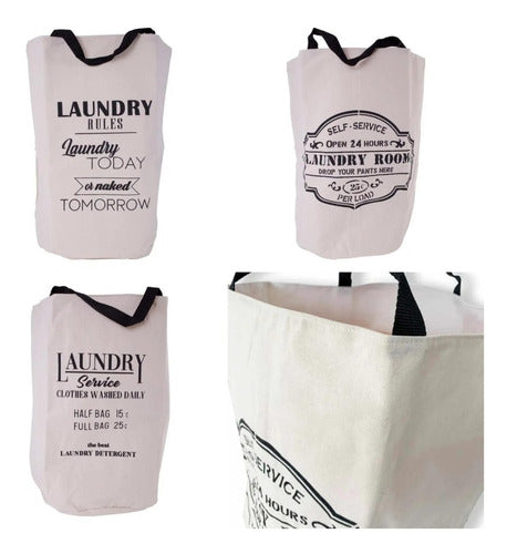 Tacho Cesto Ropa Laundry Varios Modelos Crudo Oferta 0