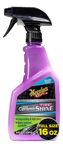 Brillo De Neumático Cerámico Híbrido De Meguiar: Brillo Dura 0