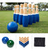 Hey! Play! Game Wooden Bowling Pins Set 3