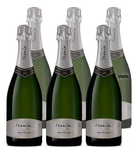 María Codorníu Espumante Codorniu Septima Brut Nature 750ml Caja X6 0