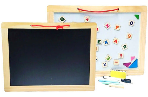 Reversible Chalkboard or Marker Board 33x44 Letters Super Cla N4 0