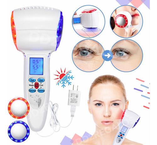 DD2 Cold and Hot Therapy Hammer Lifting Facial Massager 5-55°C 6