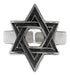 Joyas Ruiz Star of David Ring in 925 Silver 0