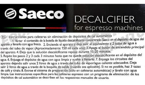 Saeco Evoca Descaler for Espresso Machines - 250ml 3