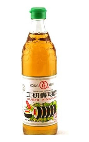 Vinagre De Arroz Saborizado Kong Yen 600ml. Origen Oriental 0