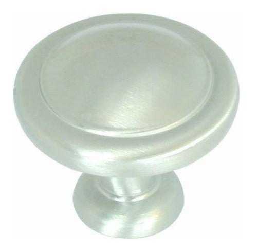 Amerock 10 Satin Nickel Knobs - 1-1/4in (32mm) Dia Knob 0