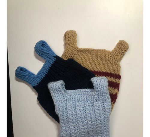 Hand-Knitted Baby Vest 0-3m 0