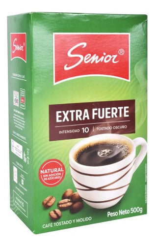 Senior Café Extra Fuerte 3 Unidades De 250 Grs. Otec 1