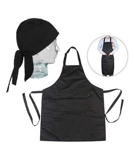 Manteleria Carim Set 8 Chef Aprons + 8 Pirate Hats Offer 0