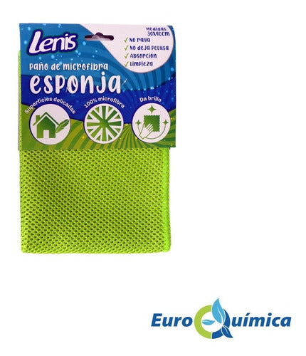 Lenis Ultra Absorbent Microfiber Sponge Pack of 24 1