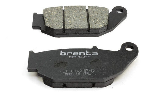 Pastillas Freno Honda Xr 150 Trasera Brenta Italy Ft3151 Ryd 0