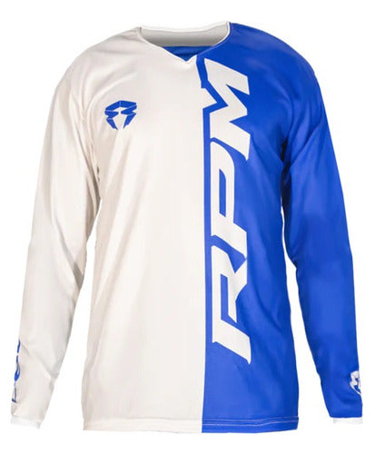 RPM Cross Mix 2024 Jersey - Blue Size S 0