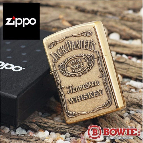 Zippo Encendedor 254bjd.428 Jack Daniels 2017 Garantia 2