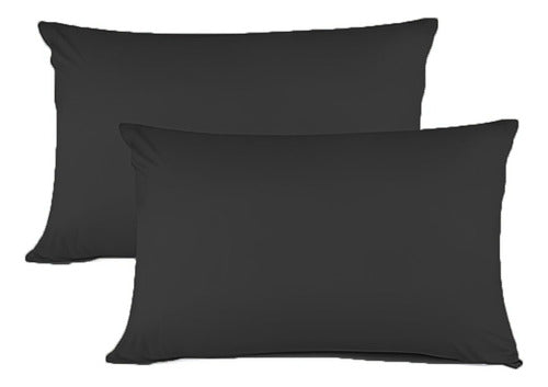 CDI Pack X 2 Fundas De Almohada 70x50 Cm Super Soft Hotelera 0