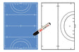 Michapaya Tactical Hockey Board and Half Court 0