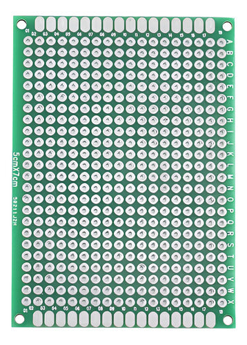 Pcb Placa Protoboard Doble 5x7 Cm Prototipo Fr4 Itytarg 0