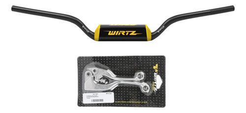 Wirtz Manubrio WR5 Negro + Manijas Honda XR 250 86-95 0