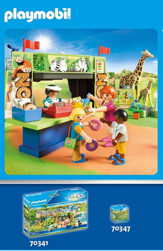 Playmobil Family Fun 70350 Alpaca with Baby Zoo 1