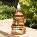 Yiosax Tiki Touch - Solar Torch Figure with Outdoor Decoration 1