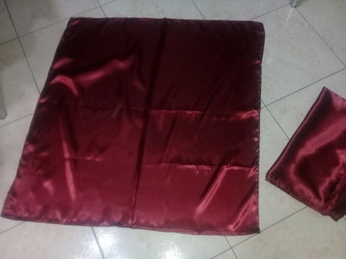 Pañuelo 75 Cms Raso Bordo Con Pasapañuelo 6