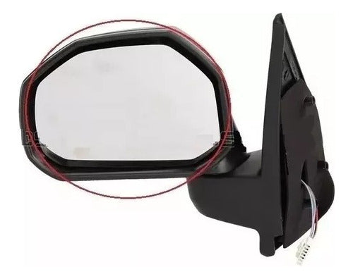 Vidrio Espejo Retrovisor Fiat Palio Adventure Con Base 0