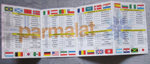 Fixture Mundial Futbol Francia 1998 De Parmalat 1