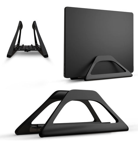 Elestoria Vertical Laptop Stand, Adjustable Support 0