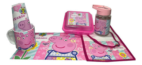 Peppa Pig Garden Set with Cup, Bottle, and Plastic Container 0