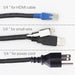 Envoltura De Cable En Espiral Cszd, 10 Pies 1/4 De Pulgada E 4