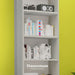 Haussman Modern Gray Bookcase with Shelves 60x32x183cm Decohoy 2