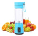 Portable Rechargeable USB Mini Blender 380ml 4 Blades Powerful 5