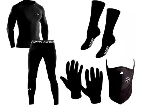Alpina Thermal Set + Gloves + Mask + Socks 0