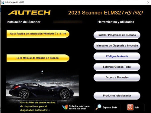 Automotive Scanner Elm327 Obd2, Forscan, Multiecuscan 3