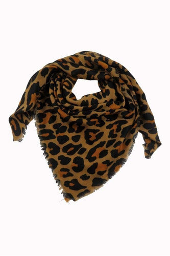 Nuevas Historias Animal Print Shawl AC10 1