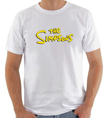 Sublismall Unisex Spun The Simpsons Customizable T-Shirts #001 0