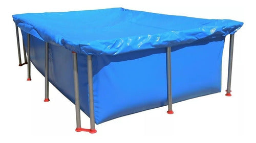 Rectangular Pool Cover Plastic 2.5 x 1.7 M UV Protection Kasse Brand 1