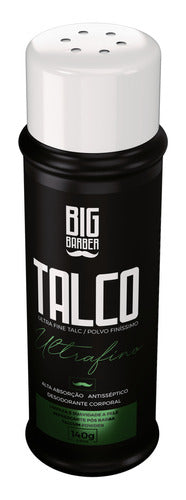 Talco Pó Ultrafino Big Barber 140g Barbearia Revenda 12 Unid 5