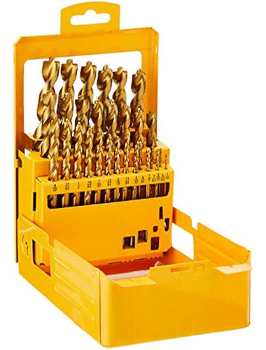 Dewalt DW1369 29-Piece Titanium PilotPoint Drill Bit Set 0