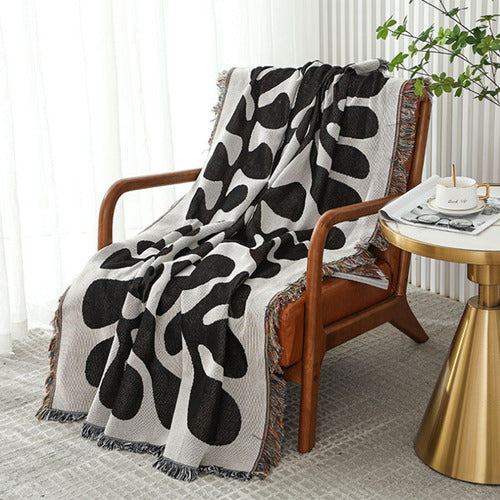 Búho Store Black Tapestry Blanket 3