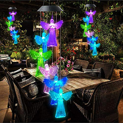 Shangtianfeng Angel Solar Wind Chimes 4