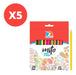 Lapices Ezco Mito X24 Colores Largos X5 Unidades 1