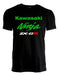 Storm Kawasaki Ninja 636 ZX6 R Model 4 Combed Cotton T-Shirt 0