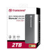 Transcend 2 Tb Storejet C3 Luxury Slim Usb 3.0 External 3