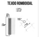 Tejido Alambre Romboidal 4 Rollo 2x10m Cal 16, 3 Unidades 2