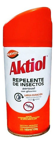 Mosquito Repellent Aktiol Aerosol Spray for Body 165mL 0