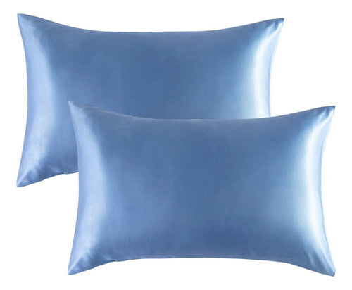 Genérica Raso Anti-Frizz Pillowcase 70cm x 58cm 0